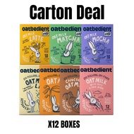 (Carton Deal) Oatbedient Oat Milk Powdered Sachets Classic Series & Cafe Series 12 Boxes (PM)