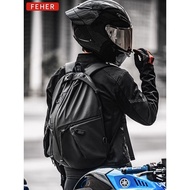 FEHER Full Helmet Helmet Bag Motorcycle Backpack Men Women Rider Bag Motorcycle Riding Backpack Stor