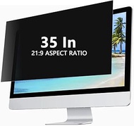 Screen Protector Anti Glare Anti Peeping Screen Protection Panel is Suitable for 35 inch Desktop Com