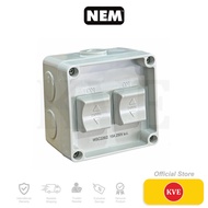 NEM 2G2W Weatherproof Switch IP56 WSC226/2