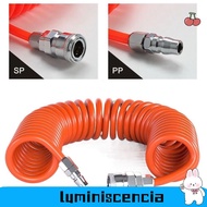LUMINISCENCIA Air Compressor Hose Tube, With Connector PU PU Air Compressor Hose, Flexible PU Recoil