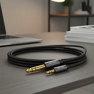 Vention 3.5 to 6.35mm TRS Audio Cable 1/8in to 1/4in Male for iPhone Amplifiers Laptops