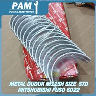 Metal Seat Mitshubishi Fuso 6D22 Brand Taiho Japan M115H Size STD (OSA) FF