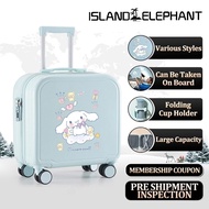 ISLAND ELEPHANT Cinnamoroll Luggage 18inch With Cup Holder
