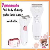 Shaver Shaving Women's Shaver for Unwanted Hair Removal 【Panasonic 】Sarasheh for Whole Body White ES-WL40-W Pink tone ES-WL50-P