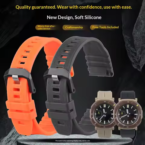 Outdoor Camping Sports Watch Strap For Casio Protrek PRJ-B001 PRW-30/50/70/60 Silicone Watch Band pr