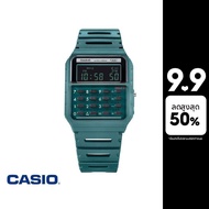 CASIOนาฬิกาข้อมือ CASIO รุ่น CA-53WB-3BDF สายเรซิ่น สีเขียว