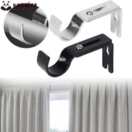 WONDER Curtain Rod Holder, Hanger for 1 Inch Rod Hardware Curtain Rod Brackets,  Adjustable Metal Home Window Curtain Rod Support for Wall