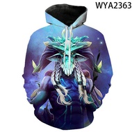 Dota 2 3D Hoodies Nam Nữ trò chơi trẻ em Dota 2 In Thời Trang Mát Mẻ Thời Trang Dạo Phố Áo Hoodie Áo