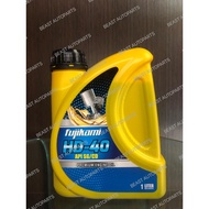 FUJIKAMI HD-40 PREMIUM ENGINE OIL MINYAK HITAM TOP-UP MOTOR 4T SAE-40 API SG/CD(1 LITRE)