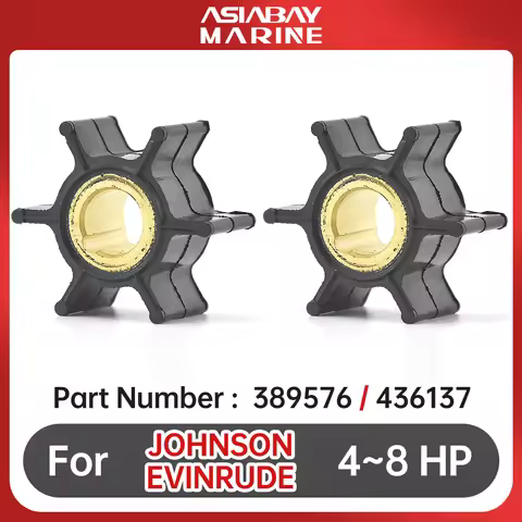 389576 Water Pump Impeller For Johnson Evinrude Outboard Motor Engine 4hp 4.5hp 5hp 6hp 8hp Boat Par