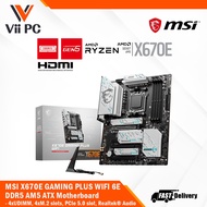 MSI X670E GAMING PLUS WIFI 6E DDR5 AM5 4xM.2 PCIe 5.0 slot ATX Motherboard