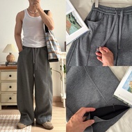 NOOBITA - Wide-leg elastic waist pants 8333