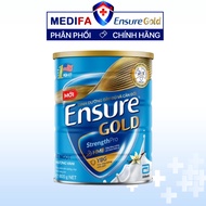 Abbott Ensure Gold Milk Vanilla Flavor Less Sweet Can 850g/800g