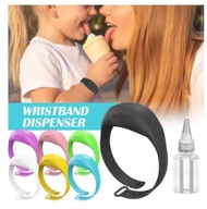 Wearable Alcohol Hand Sanitizer Bracelet Multi Function Gel Liquid Dispenser Wristband Watch for Kids and Adult