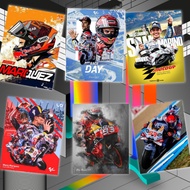 Marq Marquez wall decoration Poster, A4 size, 29cm high, 21cm wide.