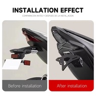 ZX6R ZX636 2024-2025 Motorcycle Rear License Plate Holder For KAWASAKI ZX-6R LED Light Short Plate L