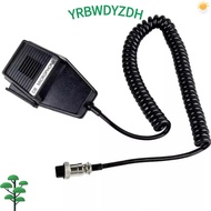 CRBWDK Microphone Speaker, CM4 CB Handheld Radio Speaker Microphone, Handheld Speaker Built-In Compa