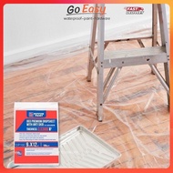 Nippon Paint Plastic Kain Canvas 003 Premium Dropsheet With Anti Skid 9ft x 12ft