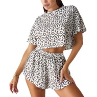 Wildberries Leopard Print Fashion pajamas Ladies Feel Comfortable pajamas