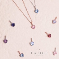 La Joie 浪漫愛心寶石頸鏈