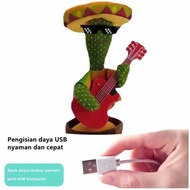 Dancing Cactus Toy, Shaking and Talking Cactus Doll, Top Seller Talking Dancing Cactus