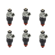 6X Fuel Injectors Fit for Ram 1500/2500/3500 1996-1999 5.2/5.9L V8 53030778 Car Auto Accessories Par