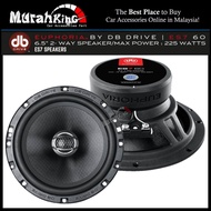 db Drive ES7 60 6.5" Inch 2 Way Coaxial Speakers (225Watts)