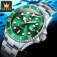 機械錶 手錶 男錶正品瑞士名牌綠水鬼手錶男士石英錶防水夜光高檔帥氣運動潮流名錶
