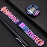 Mod Kit for Casio G-SHOCK Stainless Steel Case Frame Metal Strap and Bezel Replacements for DW5600 DW5610 GWM5610