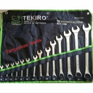 Tekiro 8-32mm 14pcs Ring Spanner Set Tekiro Ring Spanner Set