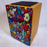 Cajon kahon kajon acoustic/electric drumbox cajon sitting cajon acoustic/electric premium patterned