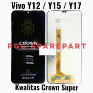 LCD Touchscreen Fullset Kwalitas Crown Super Vivo Y12 Y12i Y15 Y17 Y3