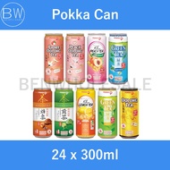 Assorted Pokka Can Drinks 1 Carton of 24 Cans x 300ml