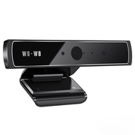 Wo-We Windows Hello Face Recognition Webcam, Light-Fast Unlock for Windows 10/11, Anti-Hacking & Ant