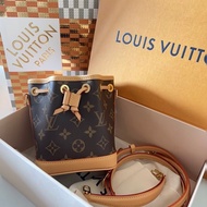 LV nano noe老花水桶包