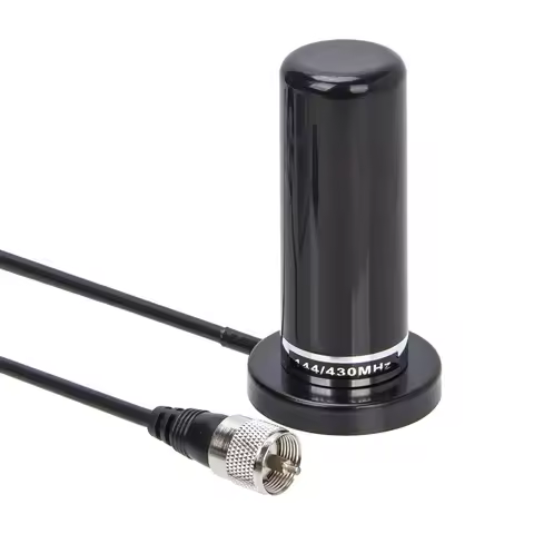 Dual Band VHF UHF Ham Mobile Radio Antenna PL259 Connector with Base 144/430mhz Vehicle Ham Mobile R