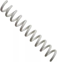 EC28 Pack of 100 Spiral Coil Binding Spines, White; 28mm (1-1/8 x 12-inch) Size; Binds Up to 250 Pag