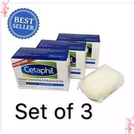 insanny (set of 3) Cetaphil soap Antibacterial mild 127g 【】