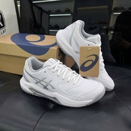 [Genuine Standard] Asics Gel Dedicate 8 White Pure Silver Tennis/Pickleball Shoes