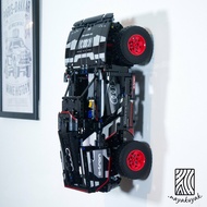 Flush Wall Mount for Lego Technic Audi RS Q e-tron [42160] (Vertical)