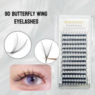 Super Hot 9D Butterfly Wing Manga Eyelash High Quality Flower Pattern Uniform Blooming Eyelash Soft 