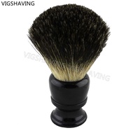 VIGSHAVING 24mm Knot Resin Handle Men Pure Badger Hair Shaving Brush