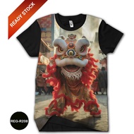 3D Children's Lion Dance T-Shirt Lion Dance Children's Lion Dance Shirt REG-R208