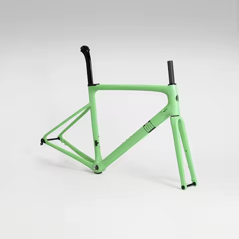 delihea-Carbon Road Bike Frame,Rim Brake,Disc Brake,Racing Bicycle Frameset,T800 Fiber,Europe DPD