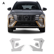 ฟิล์มป้องกันสีสำหรับ Hyundai Tucson L N LINE 2025ตัดก่อน PPF ชุดฟิล์มป้องกันสีกันชนหน้ารถฟิล์มแบบมอง