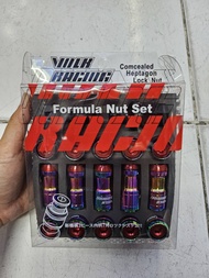 น๊อตล้อ VOLK Racing รุ่น Fomula เกลียว 1.5 (1 ชุด มี 20 ตัว)