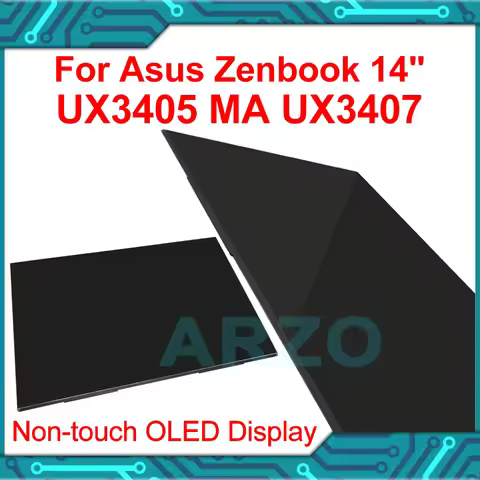 For Asus Zenbook 14" UX3405 MA UX3407 OLED Screen 1920x1200 2880x1800 ATNA40CU06 ATNA40CT02 ATNA40CT