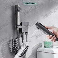 baokemo Brass Bathroom Bidet Sprayer Set Sanitary flusher Toilet Portable Bidet Shower Set