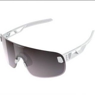 POC ELICIT SUNGLASSES WITH VIOLET/SILVER MIRROR LENS - HYDROGEN WHITE AUTHENTIC